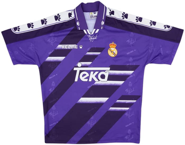 1994-96 Real Madrid Away Shirt - 8/10 - (L)