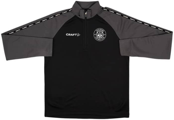 2021-22 Toulouse Craft 1/4 Zip Training Top - 9/10 - (S)