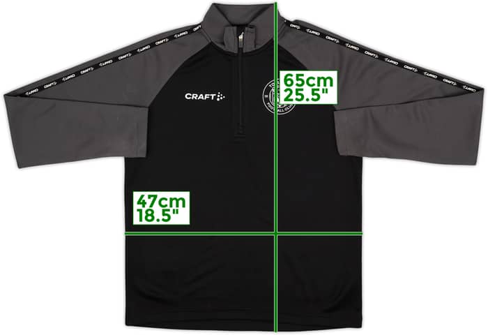 2021-22 Toulouse Craft 1/4 Zip Training Top - 9/10 - (S)