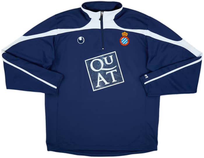 2006-07 Espanyol Uhlsport 1/4 Zip Drill Top - 5/10 - (XXL)
