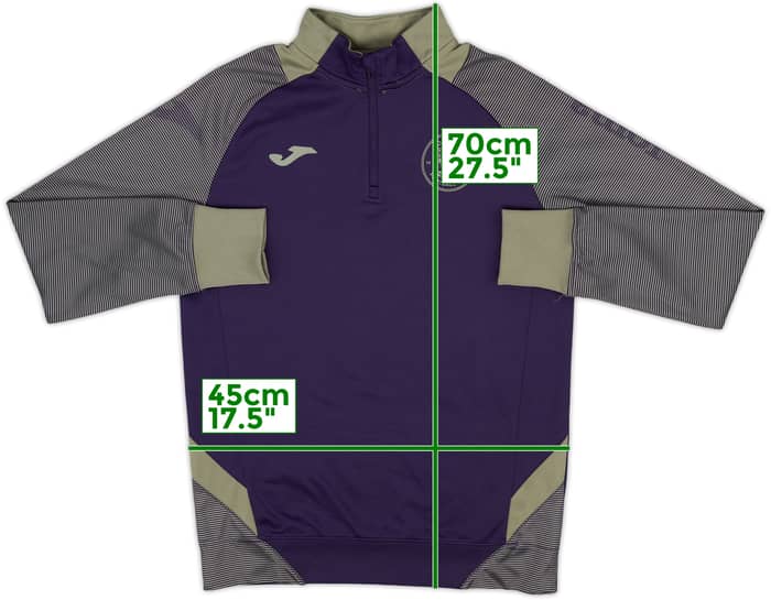 2021-22 Toulouse Craft 1/4 Zip Training Top - 8/10 - (S)