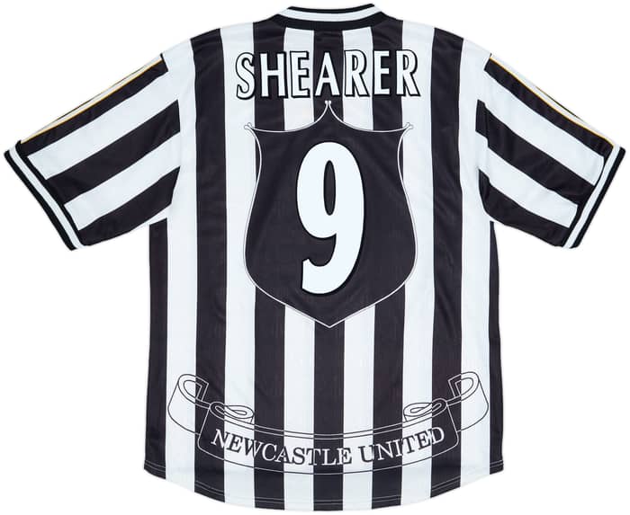 1997-99 Newcastle Home Shirt Shearer #9 - 9/10 - (L)
