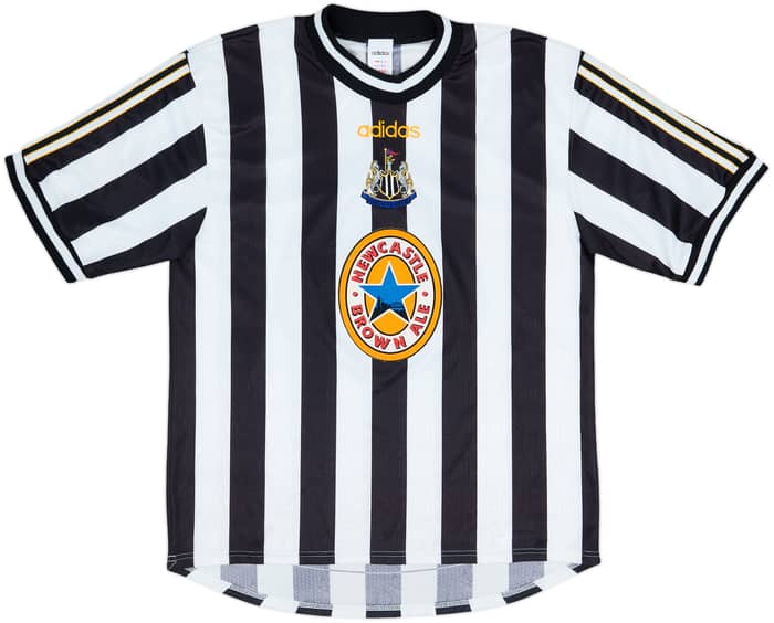 1997-99 Newcastle Home Shirt Shearer #9 - 9/10 - (L)