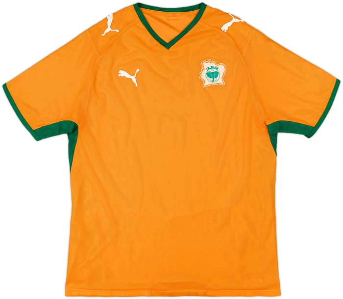 2008-10 Ivory Coast Home Shirt - 8/10 - (L)