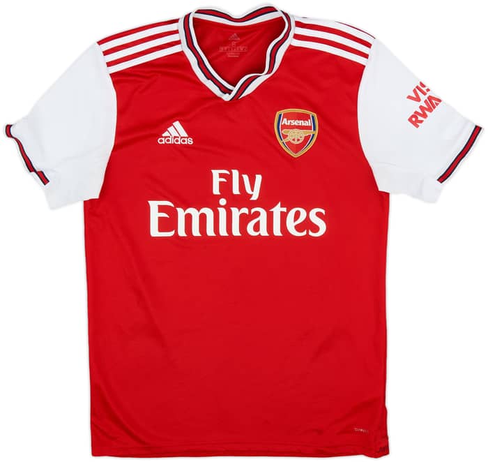 2019-20 Arsenal Home Shirt Saka #77 - 7/10 - (S)