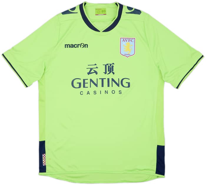 2012-13 Aston Villa Away Shirt Petrov #19 - 9/10 - (S)