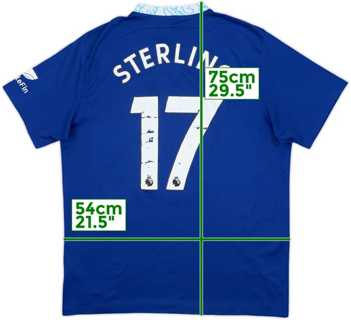 2022-23 Chelsea Home Shirt Sterling #17 - 5/10 - (L)