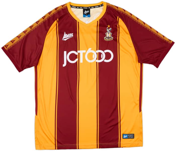 2020-21 Bradford City Home Shirt - 9/10 - (L)