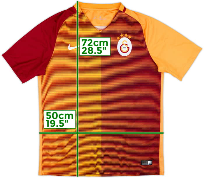 2016-17 Galatasaray Home Shirt - 8/10 - (M)
