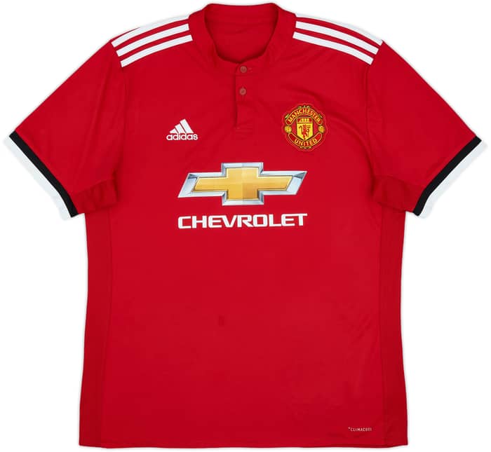 2017-18 Manchester United Home Shirt Ibrahimovic #10 - 6/10 - (L)