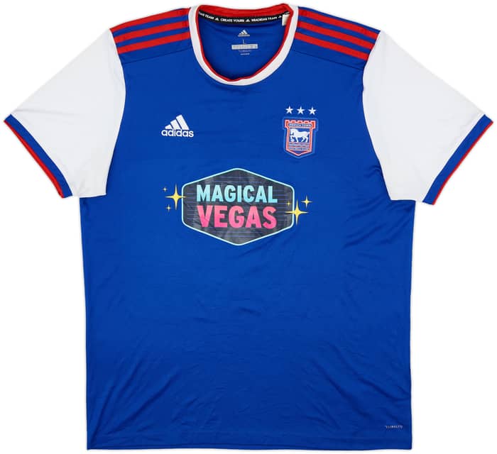 2018-19 Ipswich Home Shirt Syrett #7 - 6/10 - (L)