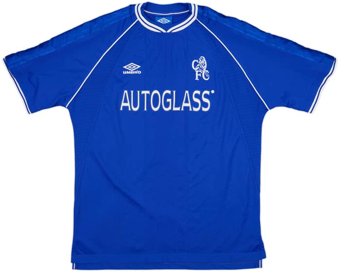 1999-01 Chelsea Home Shirt Desailly #6 - 9/10 - (XL)