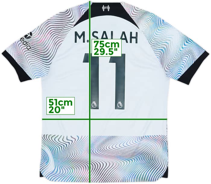2022-23 Liverpool Away Shirt M.Salah #11 - 5/10 - (M)