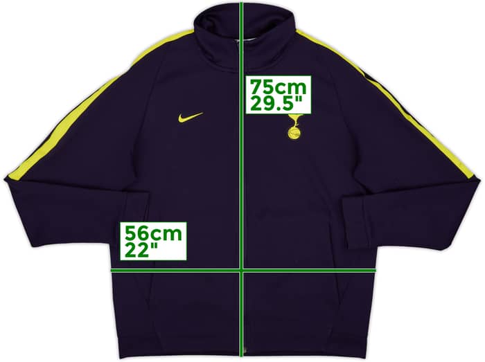 2017-18 Tottenham Nike Track Jacket - 8/10 - (L)