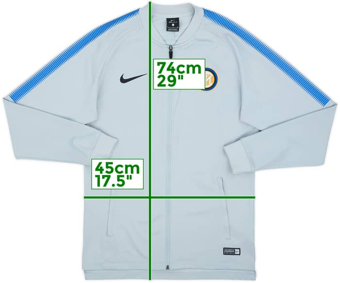 2018-19 Inter Milan Nike Track Jacket - 9/10 - (S)