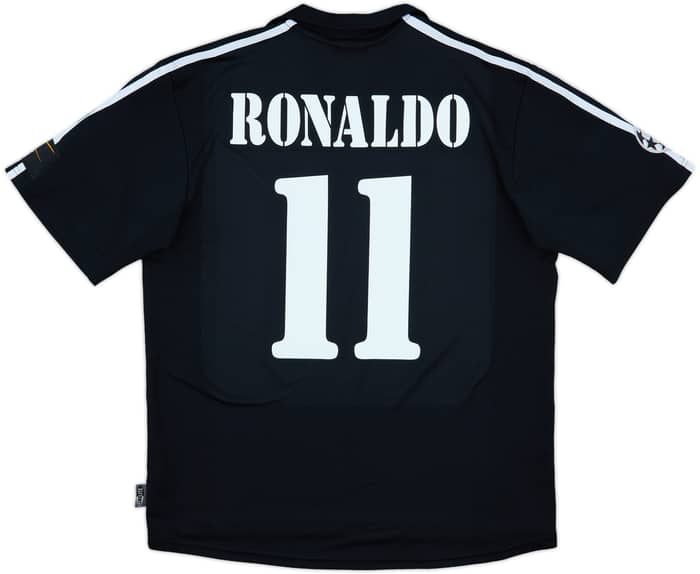 2001 Real Madrid Away Shirt Ronaldo #11 - 9/10 - (M)