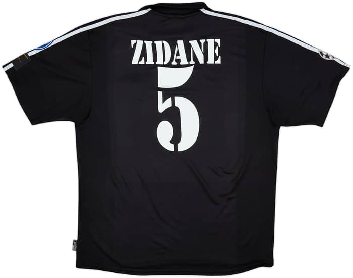 2001 Real Madrid Away Shirt Zidane #5 - 6/10 - (L)