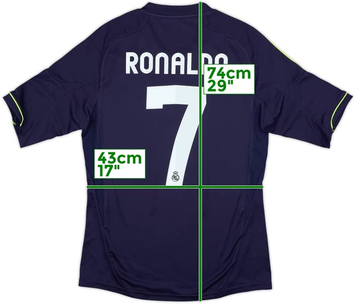 2012-13 Real Madrid Away Shirt Ronaldo #7 - 8/10 - (S)