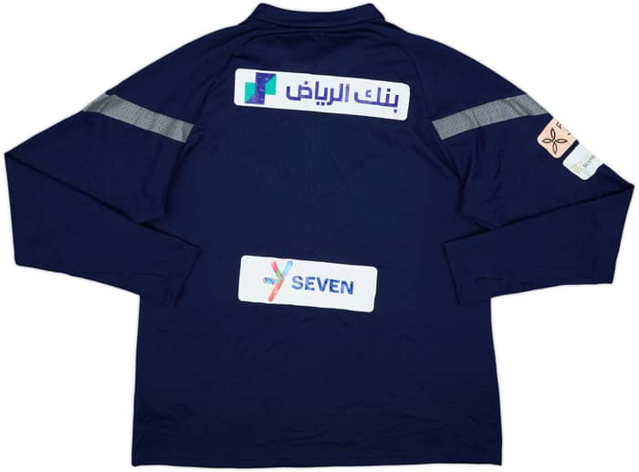 2022-23 Al Hilal Player Issue Puma 1/4 Zip Drill Top - 8/10 - (XXL)