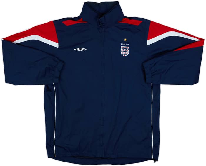 2004-06 England Umbro Hooded Rain Jacket - 8/10 - (M)