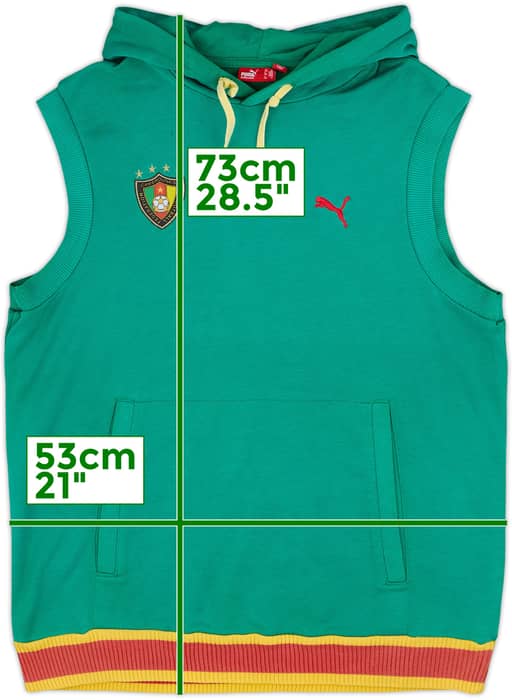 2008-10 Cameroon Puma Hooded Vest - 7/10 - (M)