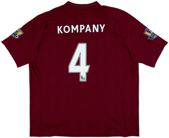 2012-13 Manchester City Away Shirt Kompany #4 - 6/10 - (3XL)
