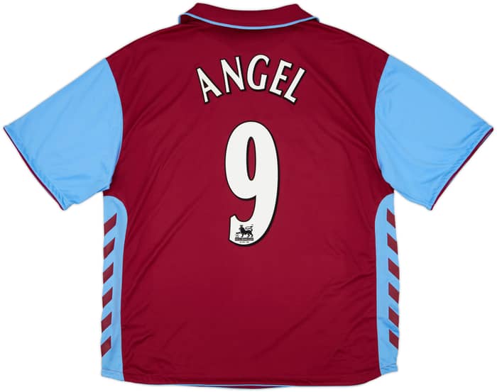 2006-07 Aston Villa Home Shirt Angel #9 - 9/10 - (L)
