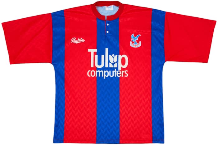 1991-92 Crystal Palace Home Shirt - 9/10 - (L)