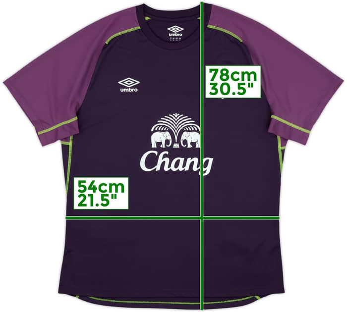 2014-15 Everton GK S/S Shirt - 10/10 - (XL)
