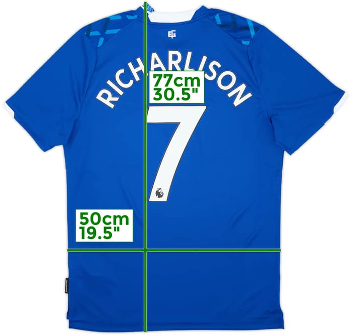 2019-20 Everton Home Shirt Richarlison #7 (L)