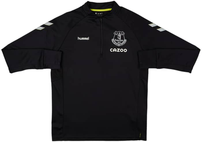 2021-22 Everton Hummel 1/4 Zip Drill Top - 6/10 - (M)