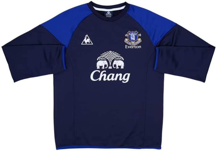 2010-11 Everton Le Coq Sportif Sweat Top - 8/10 - (M)