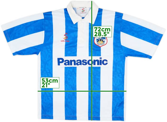 1995-97 Huddersfield Home Shirt - 9/10 - (M)
