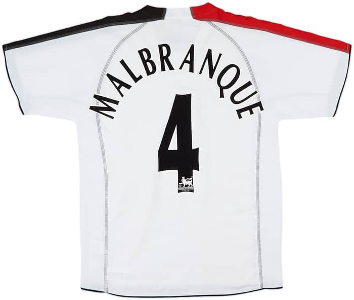 2005-06 Fulham Home Shirt Malbranque #4 - 7/10 - (XL.Boys)