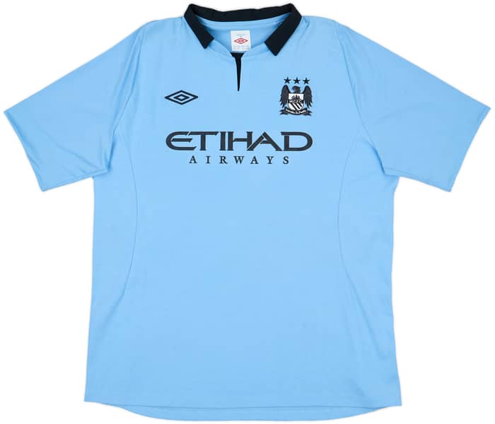 2012-13 Manchester City Home Shirt Kun Aguero #16 - 8/10 - (XL)