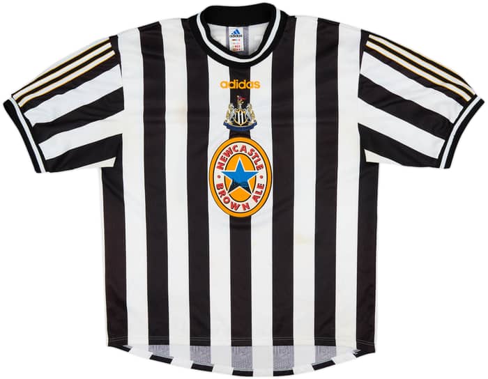 1997-99 Newcastle Home Shirt Shearer #9 - 6/10 - (XL)