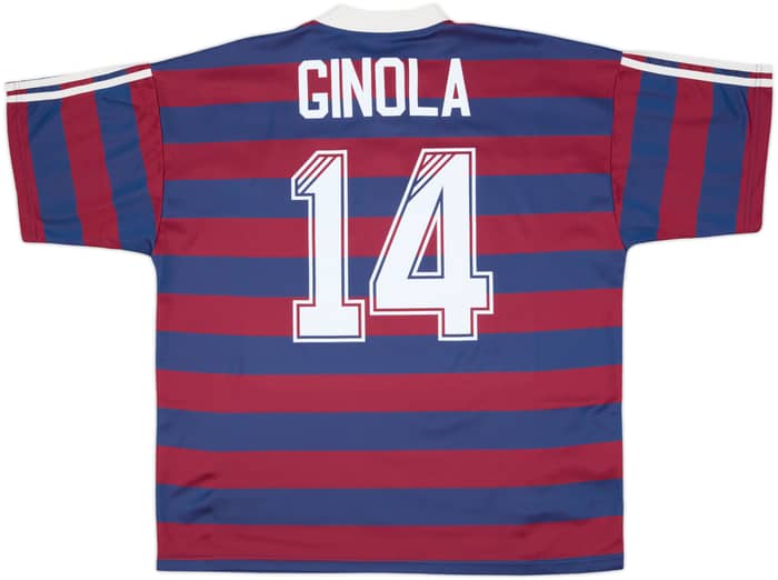 1995-96 Newcastle Away Shirt Ginola #14 - 8/10 - (XL)
