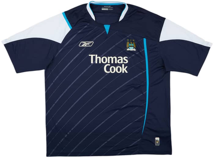 2005-06 Manchester City Away Shirt Dunne #22 - 6/10 - (XXL)