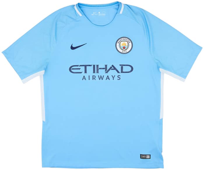2017-18 Manchester City Home Shirt De Bruyne #17 - 10/10 - (L)