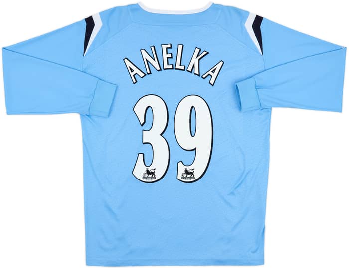 2004-05 Manchester City Home L/S Shirt Anelka #39 - 6/10 - (M)