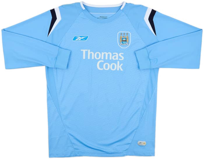 2004-05 Manchester City Home L/S Shirt Anelka #39 - 6/10 - (M)