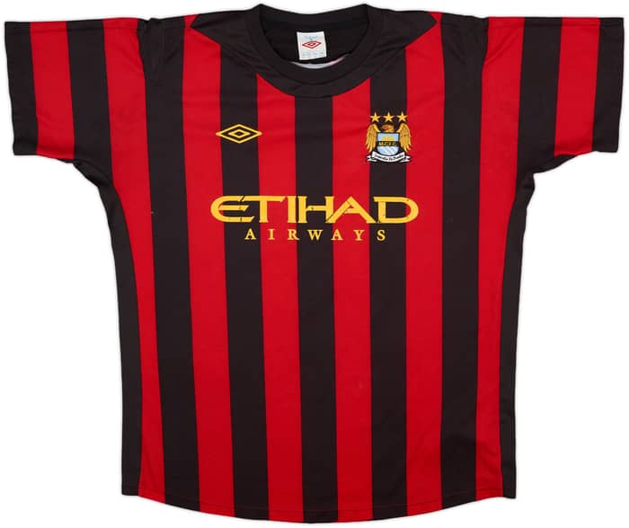 2011-12 Manchester City Away Shirt Aguero #16 - 6/10 - (L)
