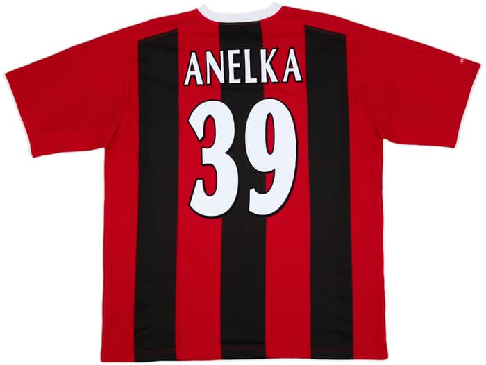 2003-04 Manchester City Away Shirt Anelka #39 - 8/10 - (L)
