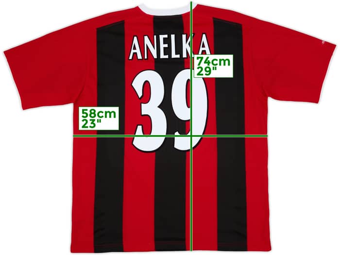 2003-04 Manchester City Away Shirt Anelka #39 - 8/10 - (L)