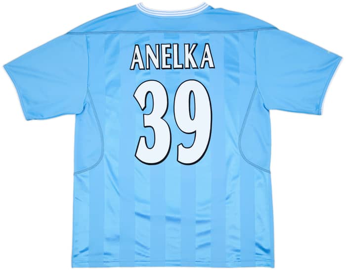 2003-04 Manchester City Home Shirt Anelka #39 - 8/10 - (L)