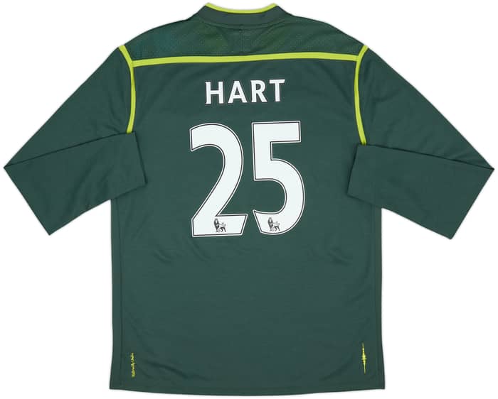 2011-12 Manchester Ciudad Portero Camiseta Hart #25 (L)
