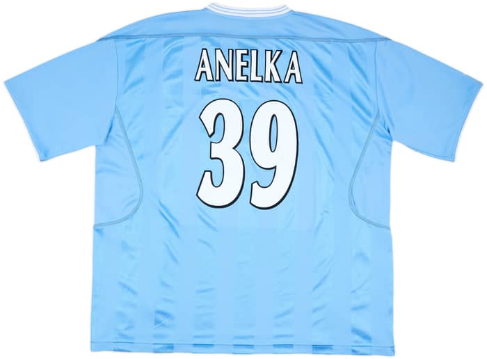 2003-04 Manchester City Home Shirt Anelka #39 - 9/10 - (XXL)