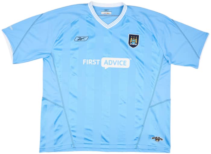 2003-04 Manchester City Home Shirt Anelka #39 - 9/10 - (XXL)