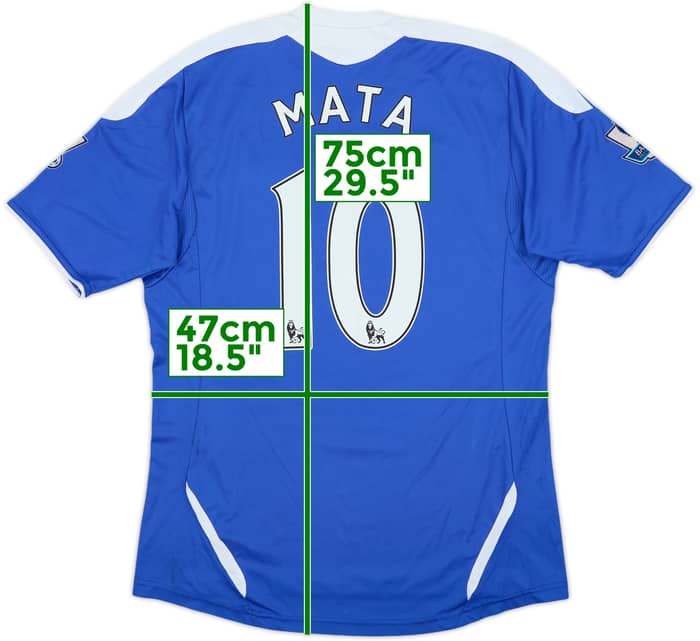 2011-12 Chelsea Home Shirt Mata #10 - 6/10 - (M)