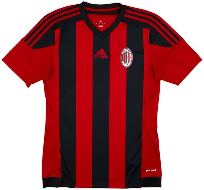 2016-17 adidas Template Shirt (AC Milan) - 8/10 - (S)